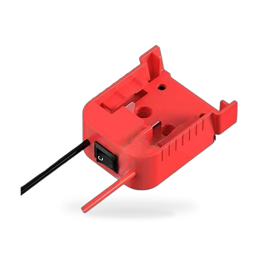Battery Adapter With Built-In Fuse & Switch Suitable for Milwaukee 18V