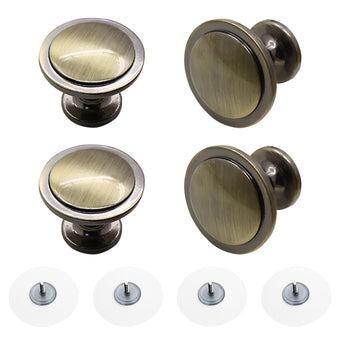 compare product 4PCS Set Kitchen Cabinet Knobs Drawer Knobs Drawer Handle for Dresser Drawers