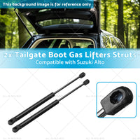 2x Tailgate Boot Gas Lifters Struts Suitable for 08-14 Suzuki Alto Nissan Pixo