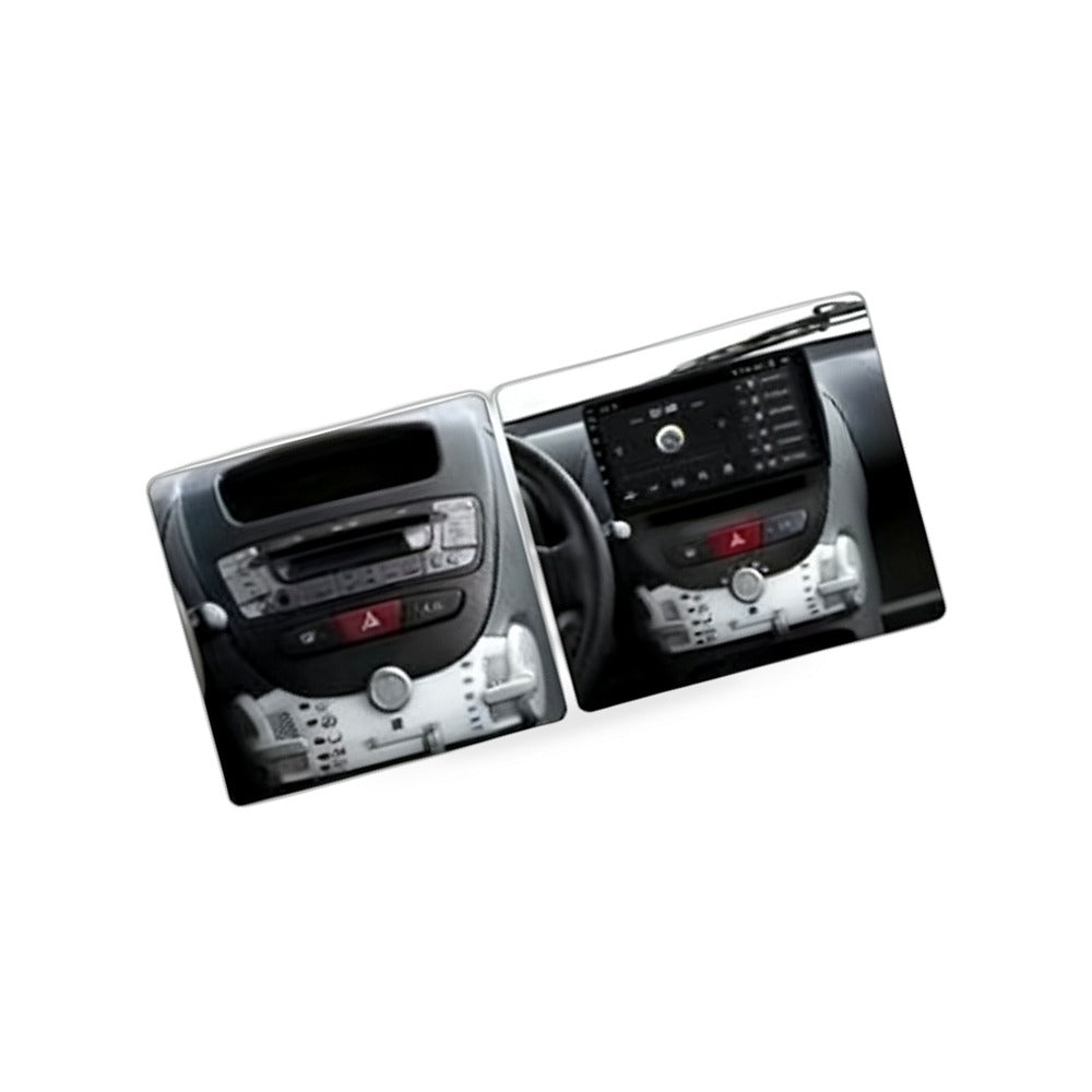 Android GPS Navigation Suitable for Peugeot 107 Citroen C1 Toyota Aygo 2005-2014