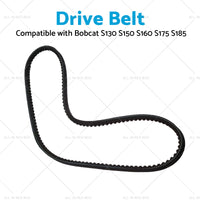 7100104 Alternator Drive Belt For Bobcat S130 S150 S160 S175 S185 S205 S450 S510