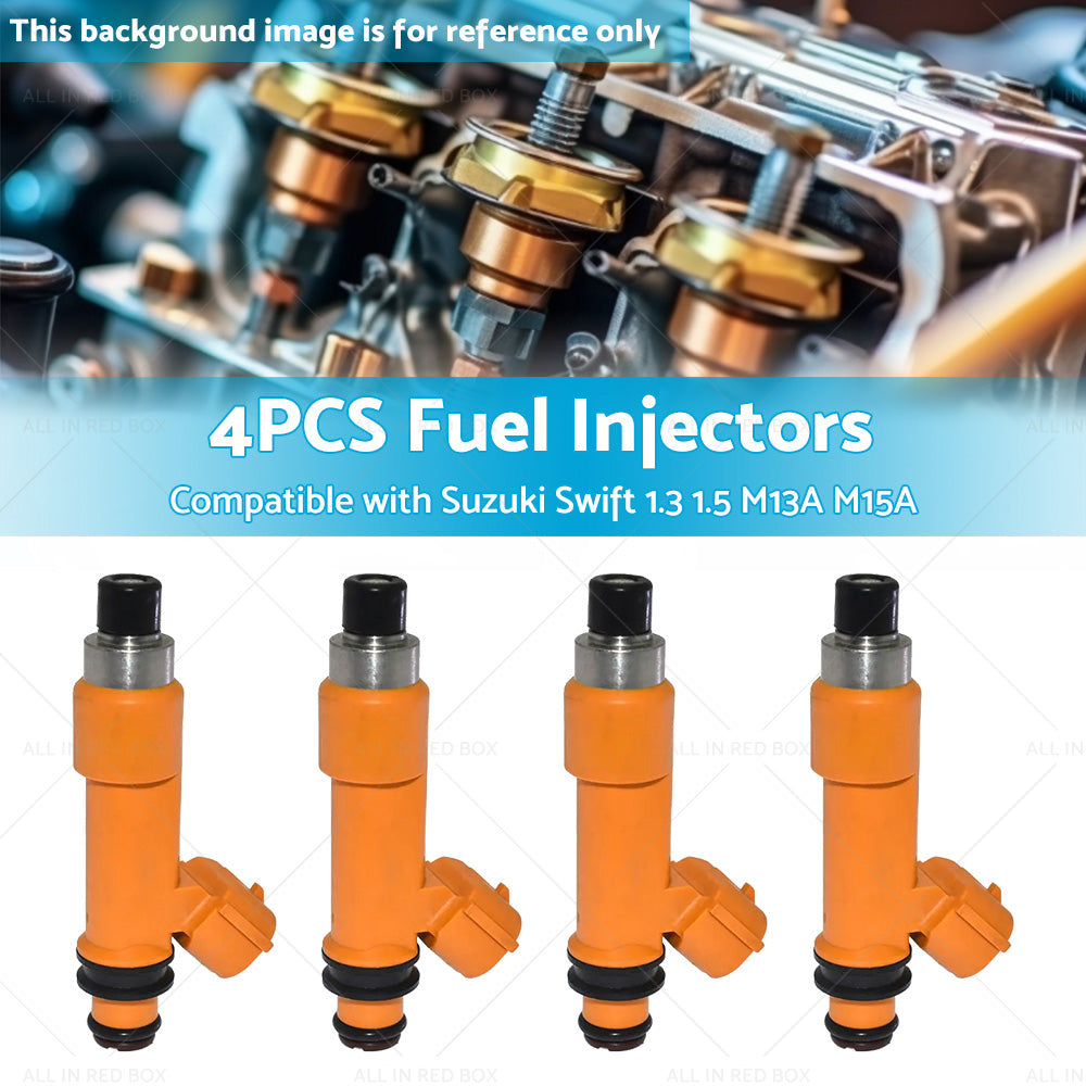 4PCS Fuel Injector 297500-0120 Suitable for Suzuki Swift 1. 3 1. 5 M13A M15A 05-16