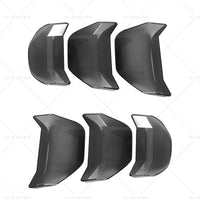 6pcs Car Tail Light Lamp Cover Trim Frame Suitable for Ford Mustang GT 2018-2022