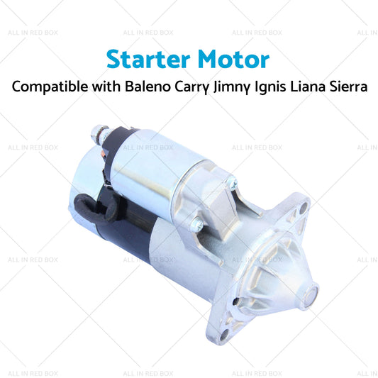 Starter Motor fits Suzuki Vitara 1. 6L G16A G16B G13B 1. 3L Jimny SN413 M13A Swift