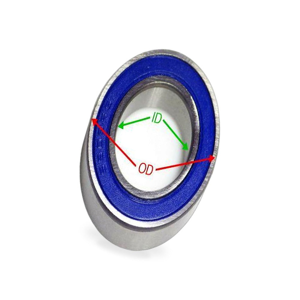 1/10x 5x8x2.5mm Bearings PTFE Rubber Seals RC 2728 4606 5114 1213 B020 MR85-2RS - BD1