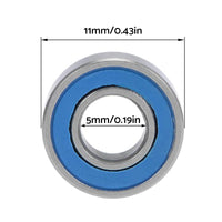 5x11x4mm Bearings For RC Tamiya 1150 HPI MR115-2RS Savage Traxxas Axial Losi