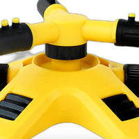 Lawn Sprinkler, Garden Sprinkler, Yard Sprinkler with Adjustable Spray, Water Sprinkler 360 Degree Rotating, Large Area Adjustable Angle, Weighted Water System, Applicable to 1/2 inch Hose - XQ1