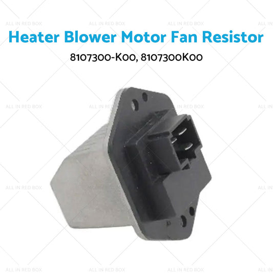 Heater Blower Motor Fan Resistor Suitable For Great Wall X200 X240 2010-2015