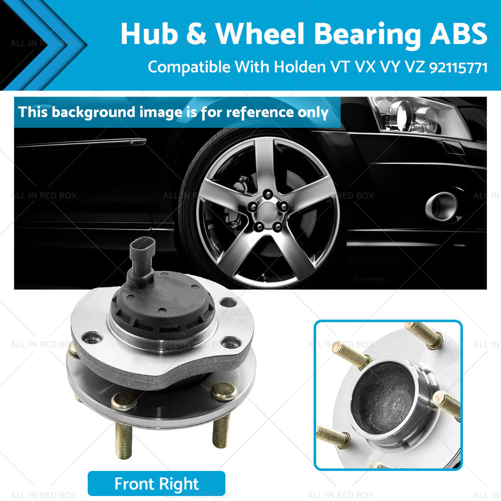 RH Front Hub  and  Wheel Bearing Suitable For Holden Commodore VT VX VY VZ 92115771