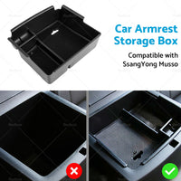 Car Center Console Armrest Storage-Box Tray Suitable For SsangYong Musso 19-22