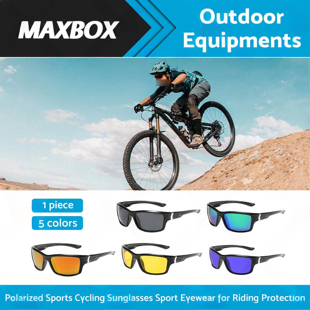 Men Polarized Sports Sunglasses Running Cycling Wrap Around Fishing Driving