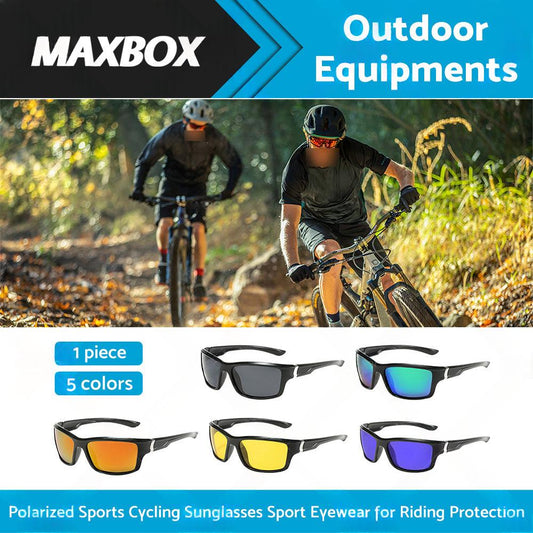 Polarized Sports Sunglasses Suitable for Universal Fit