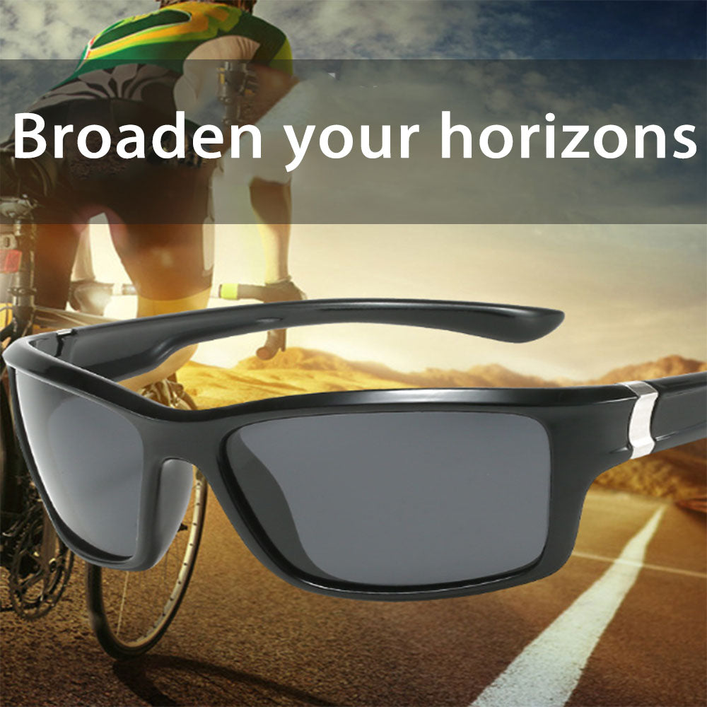 Men Polarized Sports Sunglasses Running Cycling Wrap Around Fishing Driving