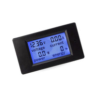 DC 6.5-100V 20-50-100A LCD Digital Combo Panel Volt Amp Power Watt Meter