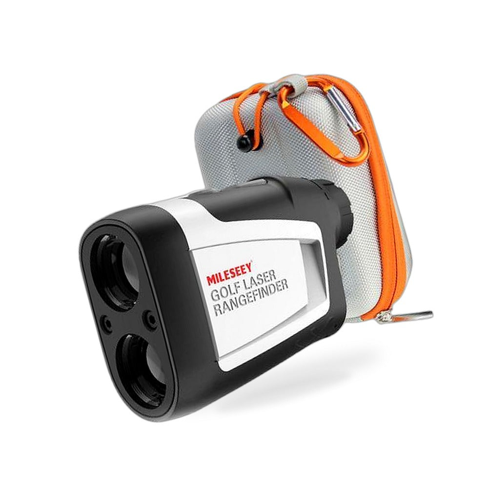 Mileseey 600M Golf Laser Range Finder with Slope On Off Flagpole Lock Vibration