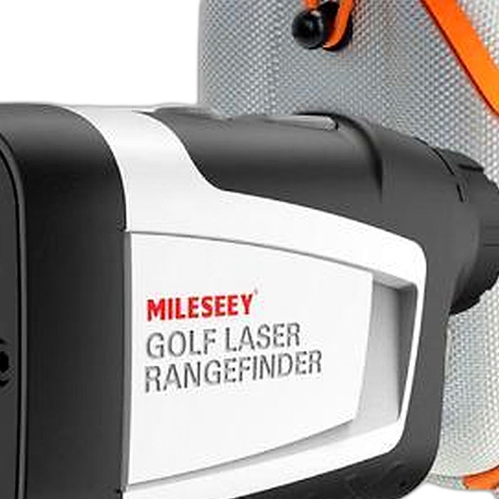 Mileseey 600M Golf Laser Range Finder with Slope On Off Flagpole Lock Vibration