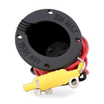 compare product 48V Golf Car Charger Receptacle and Fuse Assembly Suitable for Club Car DS 2000-