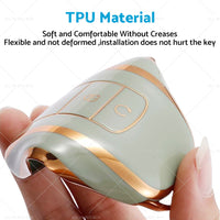 TPU Car Remote Key Fob Case Cover Suitable For Chery Omoda 5 Green