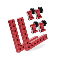 90 Degree Positioning Squares Right Angle Clamp Set Suitable for Woodworking Car