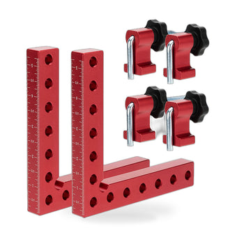 compare product 90 Degree Positioning Squares Right Angle Clamp Set Suitable for Woodworking Car