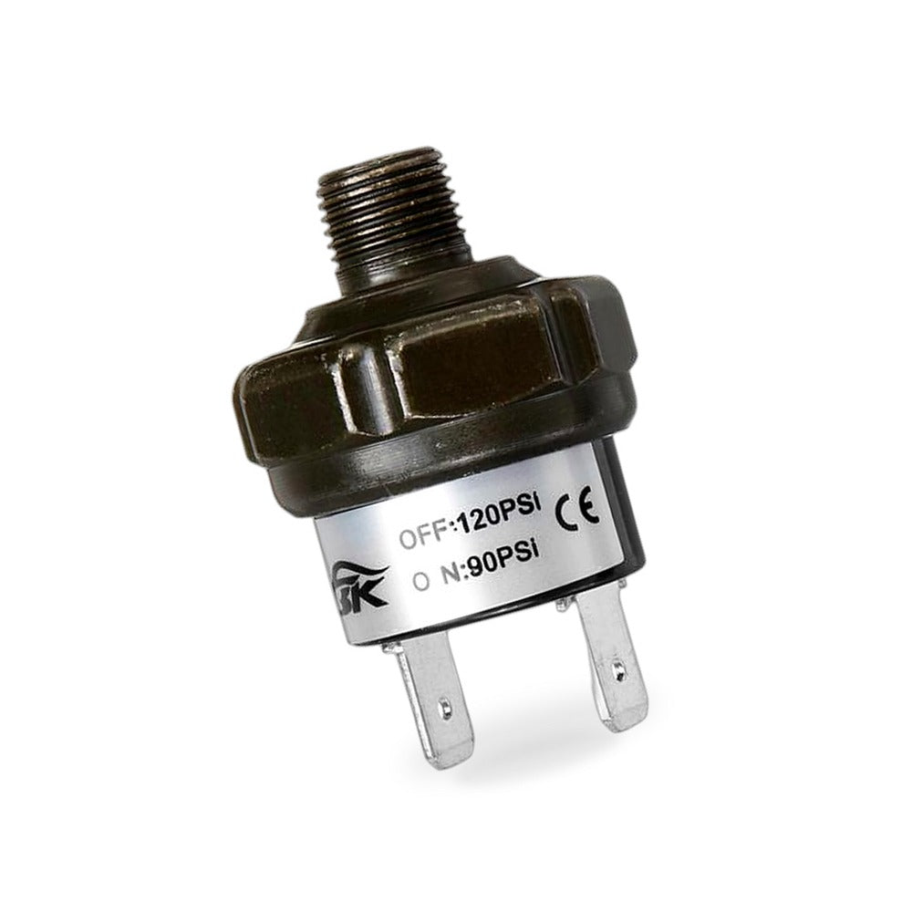 Air Compressor Pressure Switch Suitable for 12V 90-120 PSI 1/8in NPT