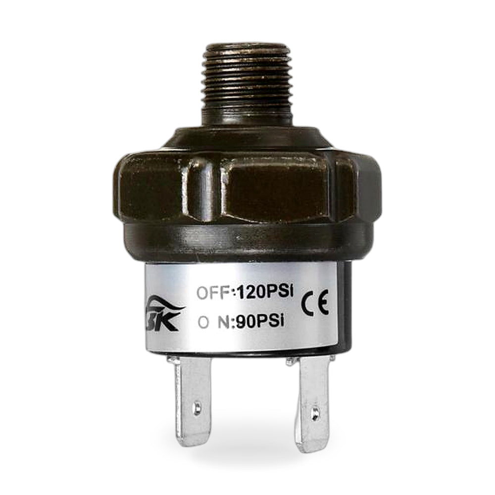Air Compressor Pressure Switch Suitable for 12V 90-120 PSI 1/8in NPT