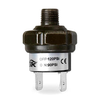 Air Compressor Pressure Switch Suitable for 12V 90-120 PSI 1/8in NPT