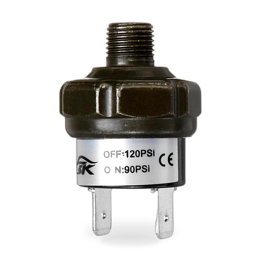 Air Compressor Pressure Switch Suitable for 12V 90-120 PSI 1/8in NPT