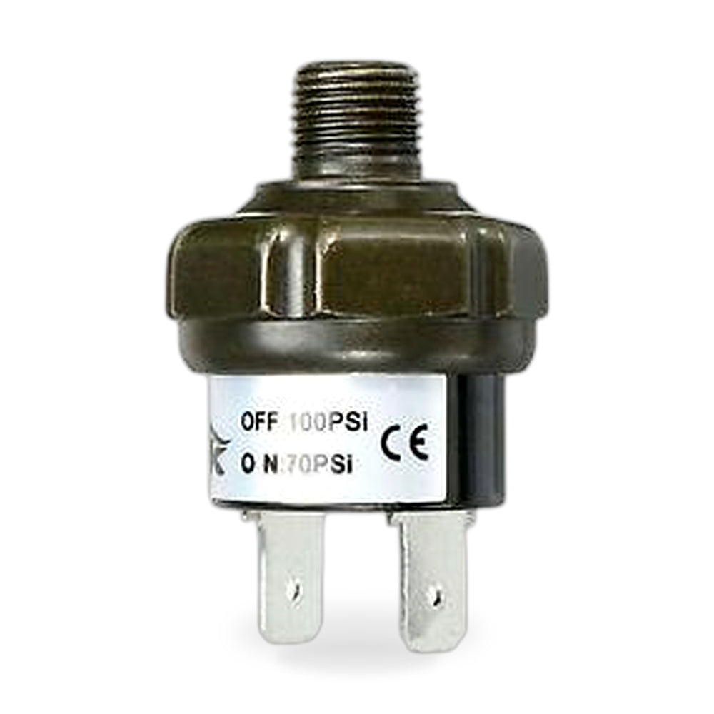 1/8 inch  NPT Air Compressor Tank Pressure Switch Suitable for 70psi ON 100psi OFF 12