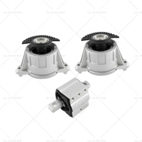 Set of 3 Engine Mount Suitable For Mercedes-Benz W204 C180 ¡ì3207 W212 E350