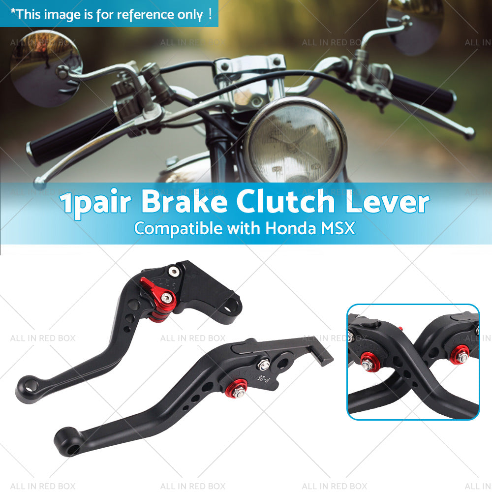 Short Brake Clutch Levers Suitable For Honda MSX 125 Grom MSX 125 SF 2013-2023