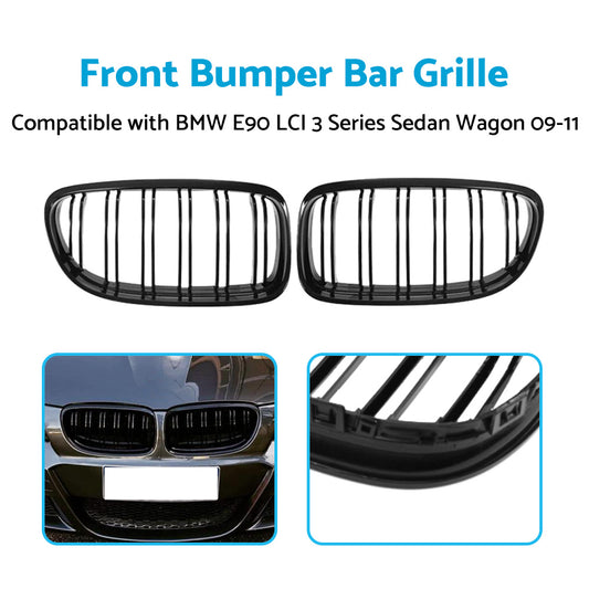 Suitable For BMW E90 LCI 3 Series Sedan Wagon 09-11 Front Kidney Grill Grille