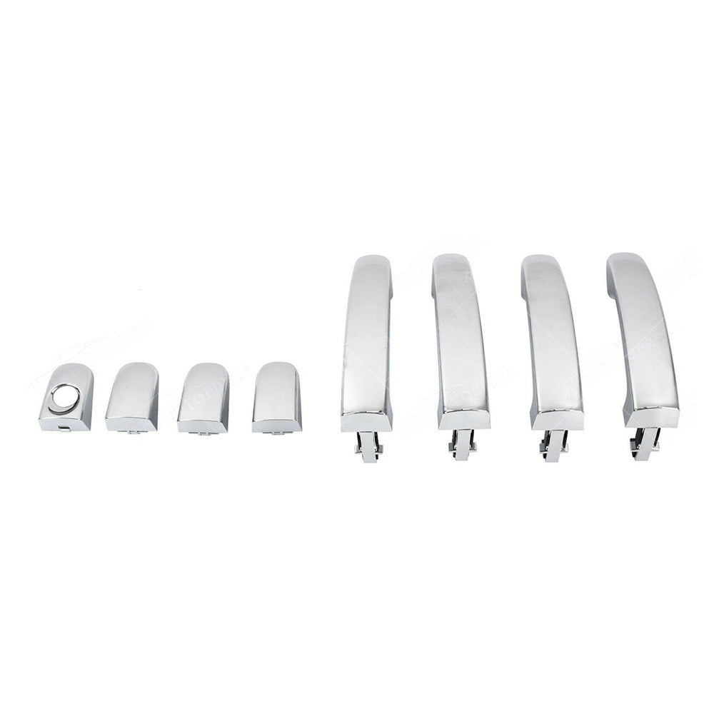 Full Set 4PCS Outer Door Handle Chrome Suitable For Ford FG Falcon G6 XT XR6 XR8