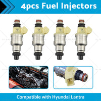 4pcs Fuel Injector Suitable For Hyundai Lantra J1 1. 6L G4CR NEW