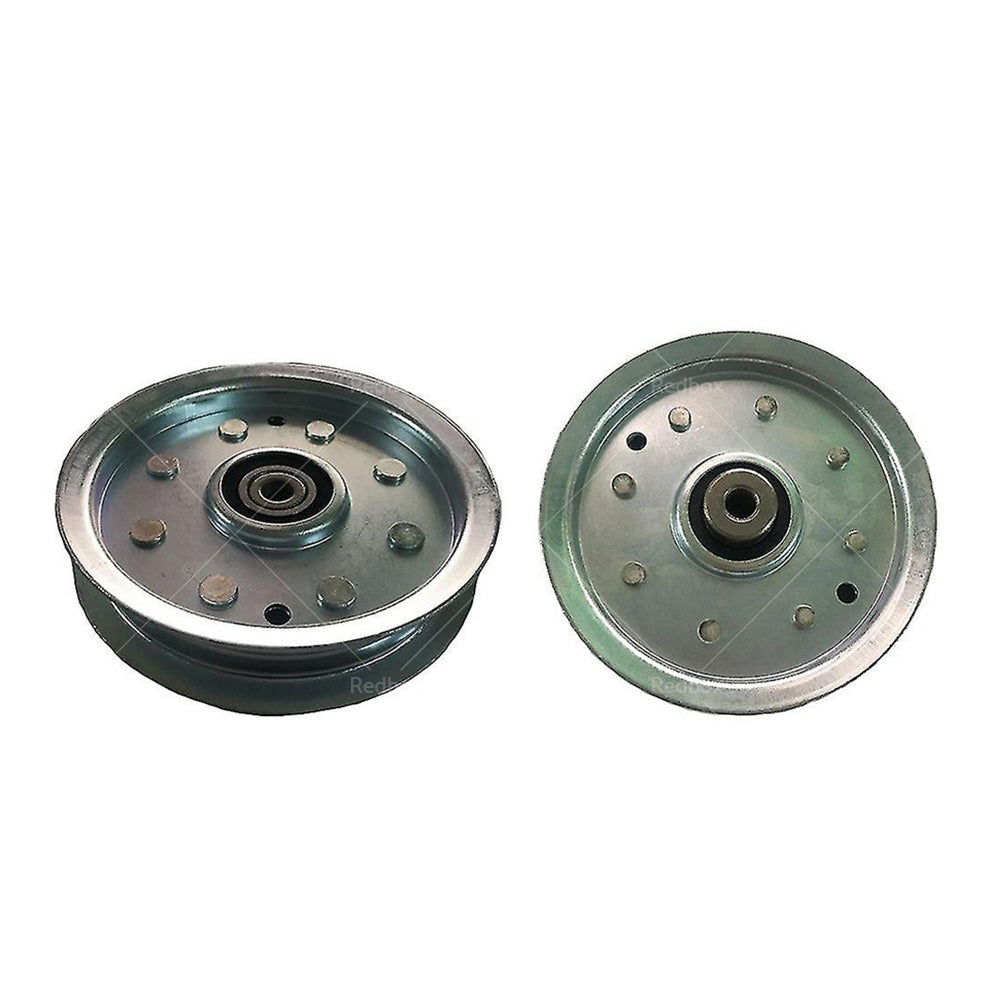 2 X Flat Idler Pulley For Cub Cadet  and  MTd Ride on Mowers 756-04129 , 753-08171