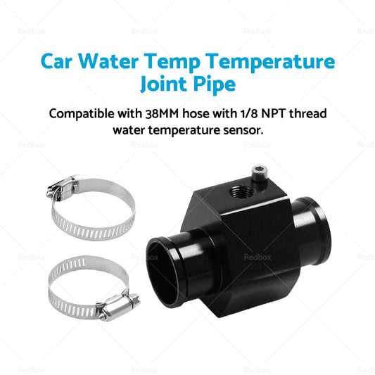 38mm Car Water Temp Temperature Joint Pipe Sensor Gauge Radiator Hose Adapter