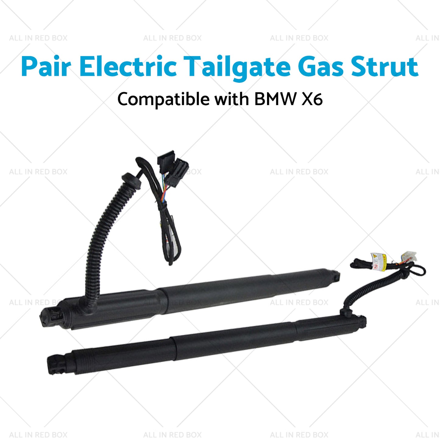 L+R Spindle Drive Gas Struts w or  Automatic Opener Tailgate Suitable for BMW X6