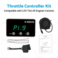 EVC Throttle Controller Kit Suitable for LDV T60 2017-On All Engines