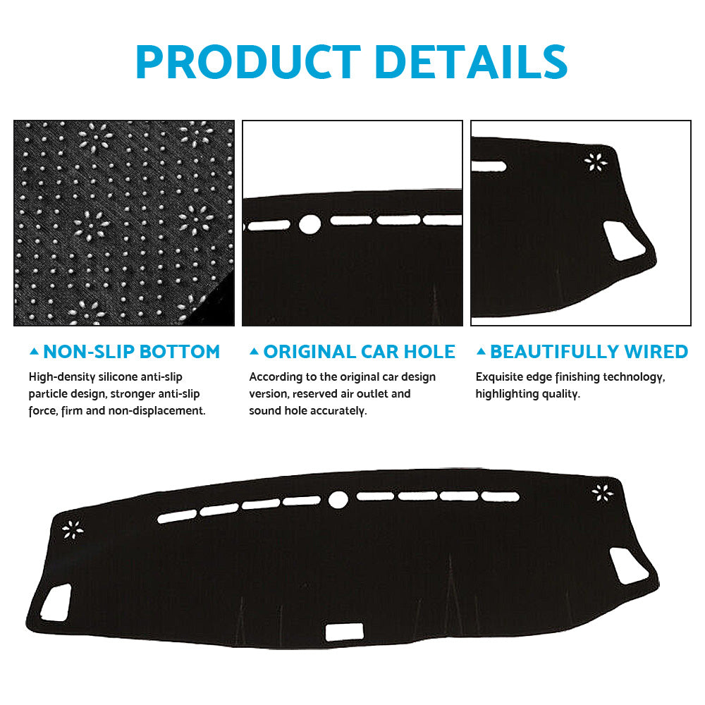 Non-Slip Dash Mat Suitable For ISUZU D-MAX  Centre Lid LS-M LS-U MY21 20-23