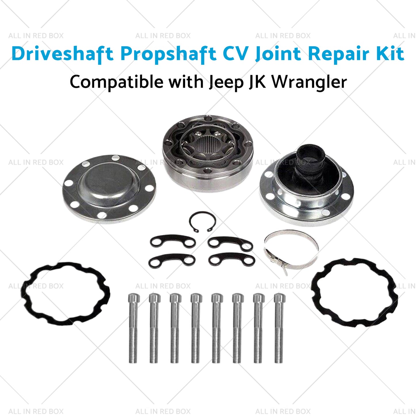 Driveshaft Propshaft CV Joint Repair Kit Suitable for 2007-2018 Jeep JK Wrangler