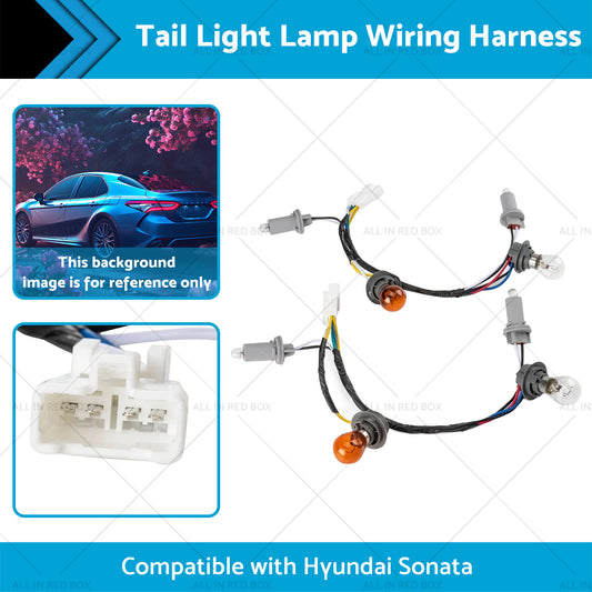 Tail Light Lamp Wiring Harness Suitable for 92450-3Q000 11-14 Hyundai Sonata