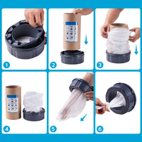 100/200/400m Nappy Bin Refill Kit Compatible With Tommee Tippee Sangenic Refills