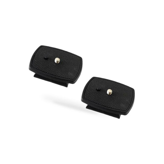 2x Tripod Quick Release Plate Screw Adapter Mount Head Suitable for Velbon CX-44