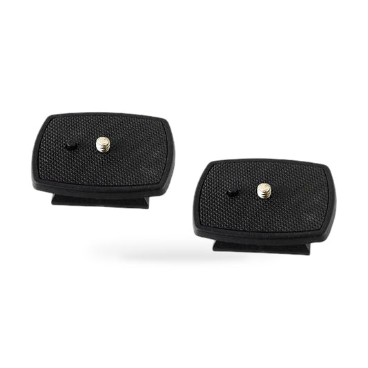 2x Tripod Quick Release Plate Screw Adapter Mount Head Suitable for Velbon CX-44