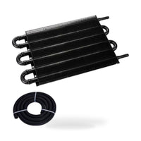 6 Row 6 AN Transmission Oil Cooler Suitable for Holden Eunos 30X