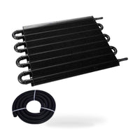 8 Row Remote Transmission Oil Cooler Radiator Kit Suitable for Holden Eunos 30X