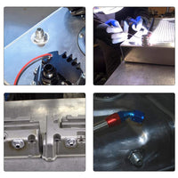 AN10 Male Aluminium weld on JIC bungs x 2 fitting -10AN JXSS032-10-A