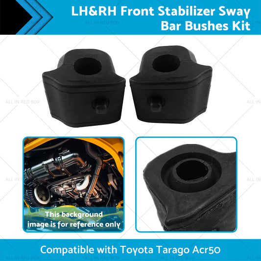 Front Stabilizer Sway Bar Bushes Kit LH and RH Suitable for Toyota Tarago Acr50