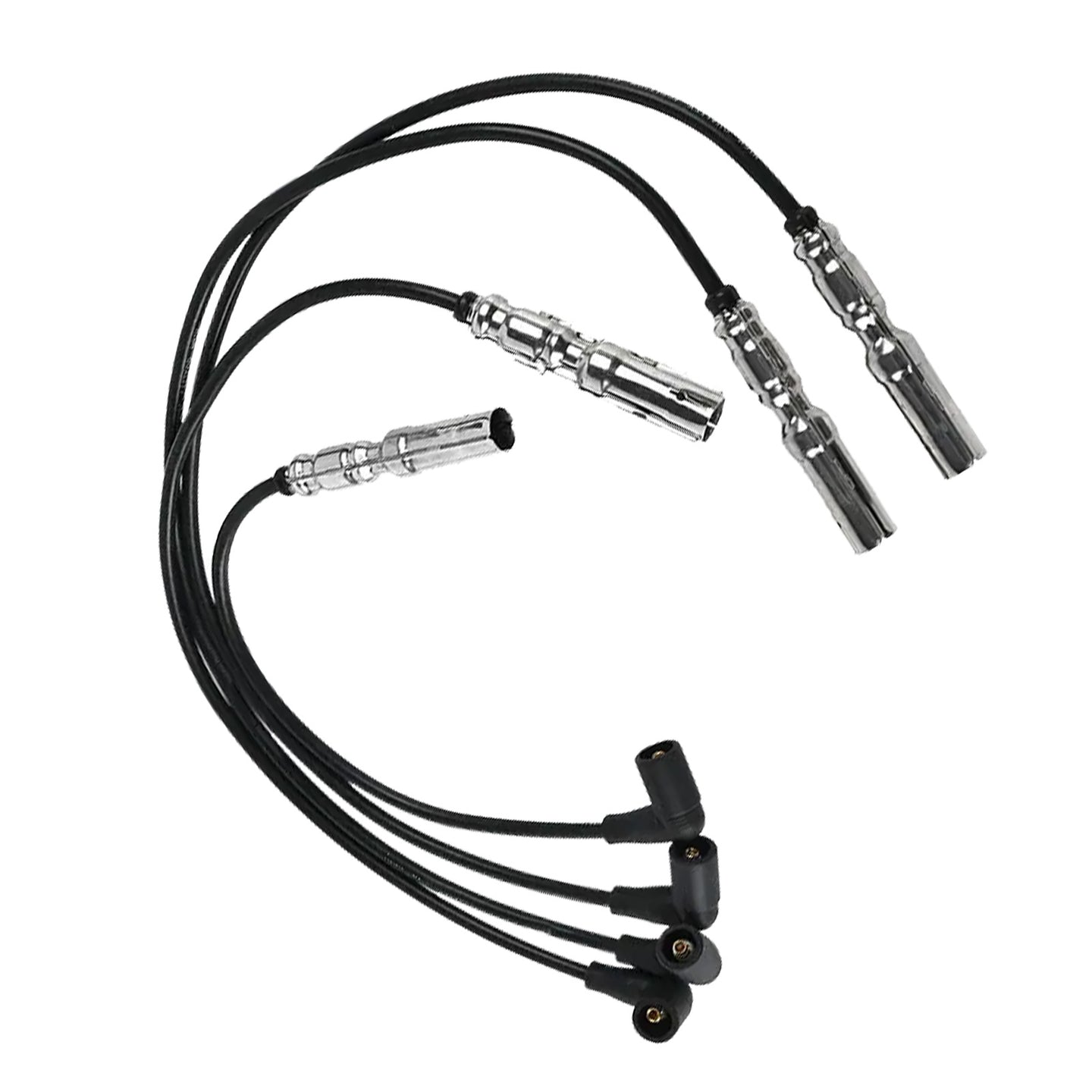{{ 4pcs 7mm Ignition Spark Plug Wire Suitable For VW Beetle Golf Jetta 2.0 L4 98-15 }} - Buy Car Parts Online at {{ Kaka Auto Parts }}.