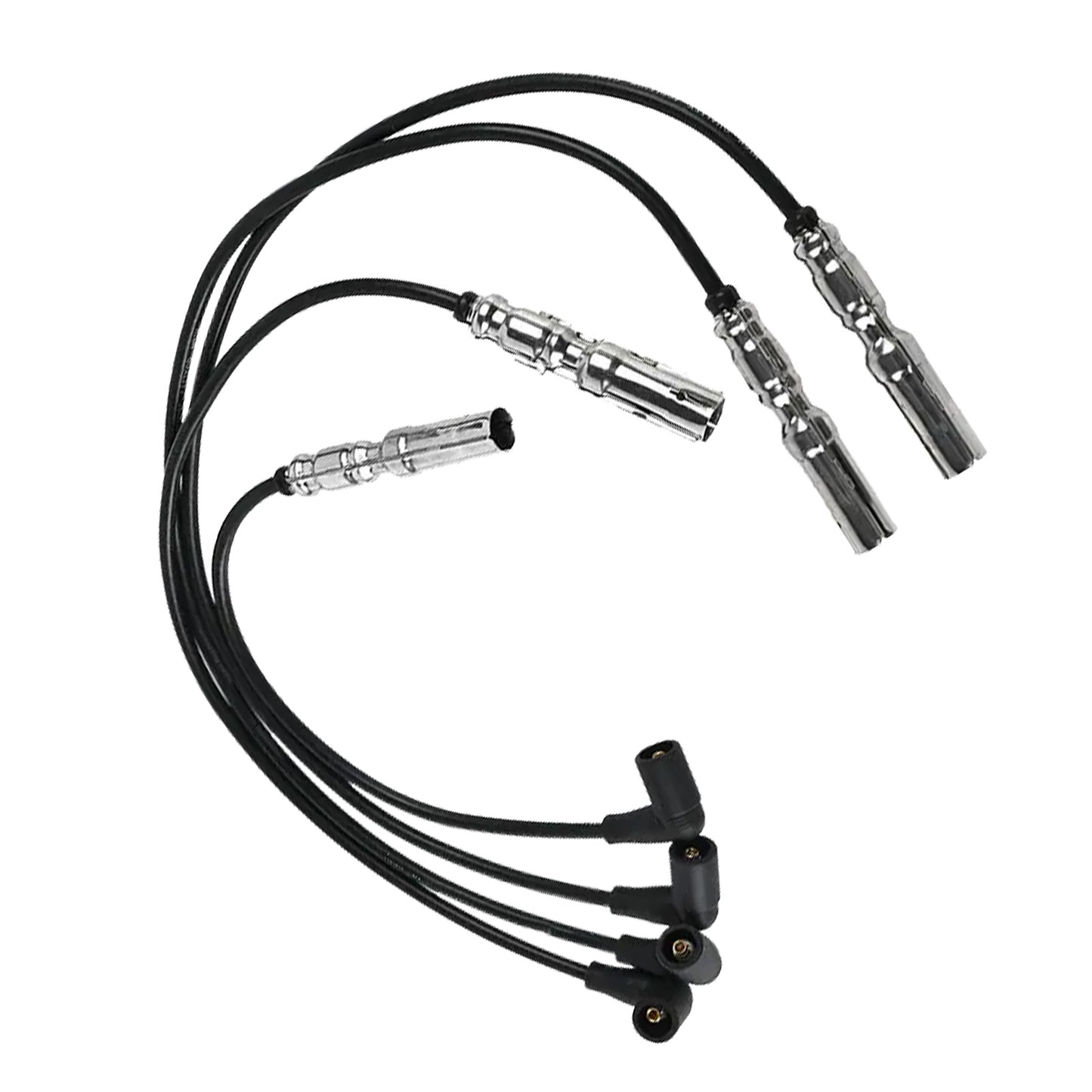 {{ 4pcs 7mm Ignition Spark Plug Wire Suitable For VW Beetle Golf Jetta 2.0 L4 98-15 }} - Buy Car Parts Online at {{ Kaka Auto Parts }}.